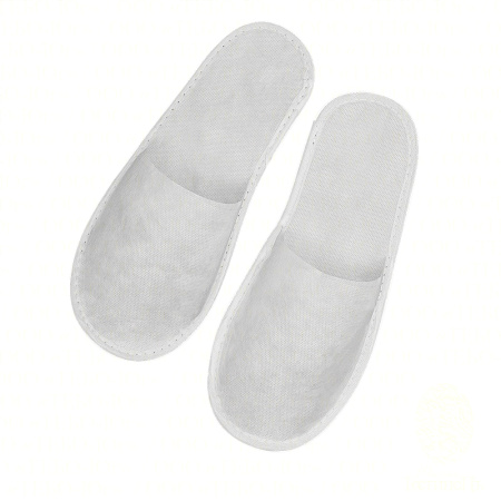 Тапочки "Спанбонд" одноразовые универсальные с подошвой ЭВА 3 мм.